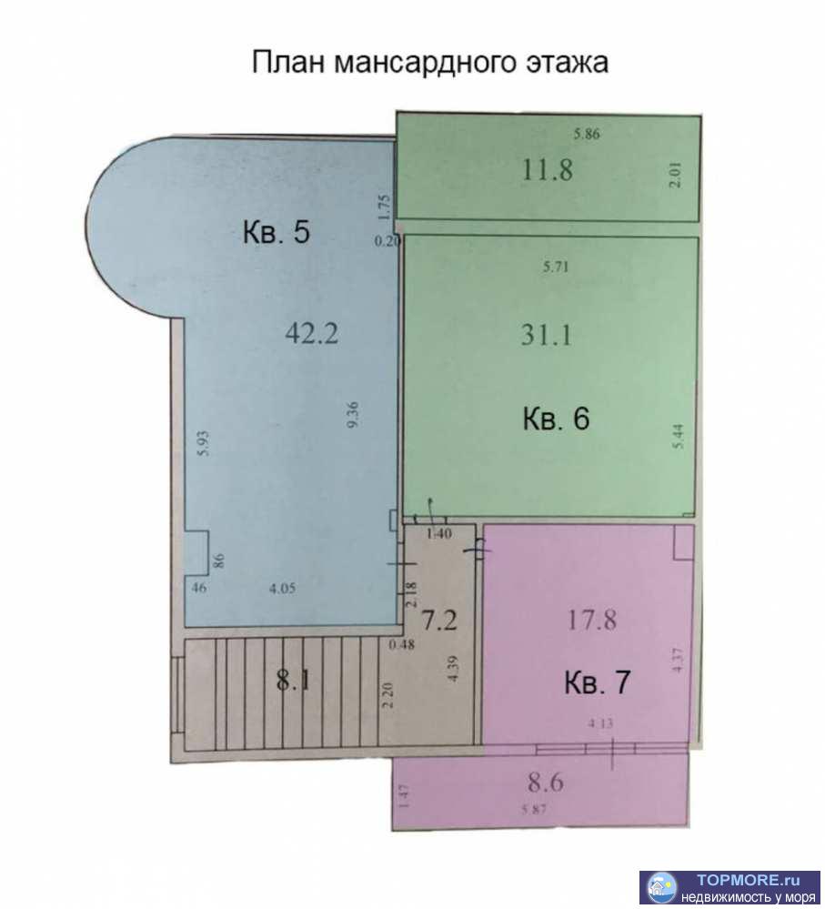 Продажа / Квартиры, Сочи, улица Плеханова, 12 500 000 р. Лот № 159680. Продается квартира в клубном доме закрытого типа! Дом построен в нижней части тихого спального... - 1