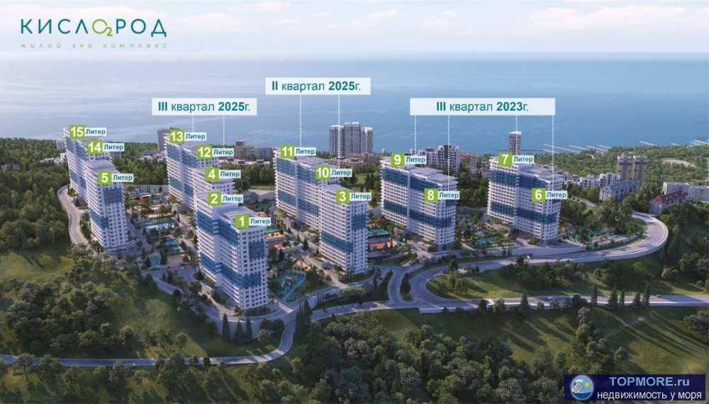 Продажа / Квартиры, Сочи, жилой комплекс Кислород, 18 693 000 р. Продается квартира в комплексе бизнес-класса в самом экологически благоприятном районе на Бытхе. В комплексе своя...