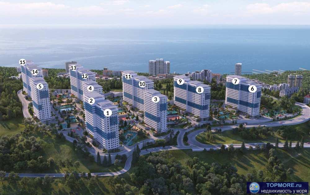 Продажа / Квартиры, Сочи, жилой комплекс Кислород, 20 226 440 р. Продается квартира в комплексе бизнес-класса в самом экологически благоприятном районе на Бытхе. В комплексе своя... - 1