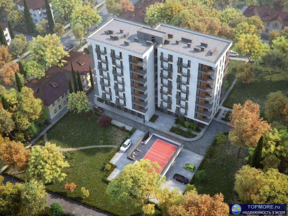 Лот № 160871. Отличная квартира в самом центре Сочи!  Это- двухсекционный жилой комплекс бизнес-класса в микрорайоне...