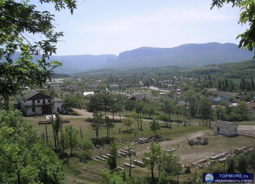 Продаётся земельный участок 10 соток в живописном месте в селе Голубинка . Вокруг красивый вид на лес и горы.... - 1
