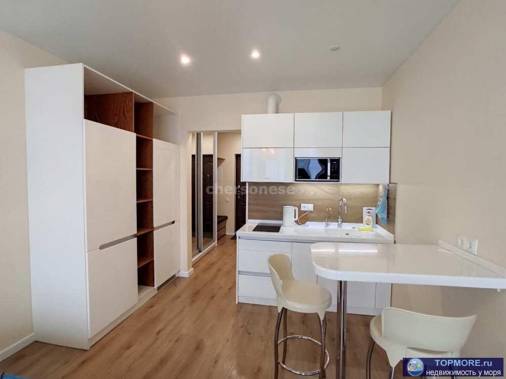 Предлагаю к продаже квартиру у моря 25 кв.м. с дорогим дизайнерским ремонтом!  Ремонт выполнен в современном стиле из...