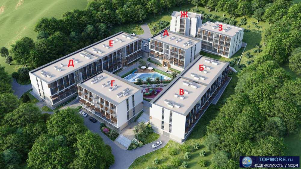 Лот № 161528. Продаётся квартира в жк Морской квартал 24,9 кв.м. черновая отделка. Клубный комплекс комфорт класса. В...