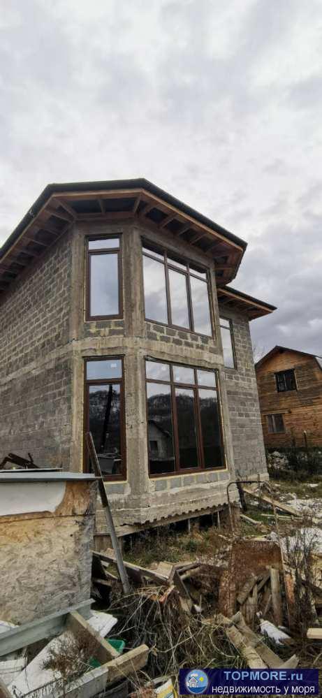 Продаётся дом  160 кв.м.  с. Ахштырь, пер. Садовый  Участок 5,3 соток Назначение земли: ижс и лпх участок в... - 1