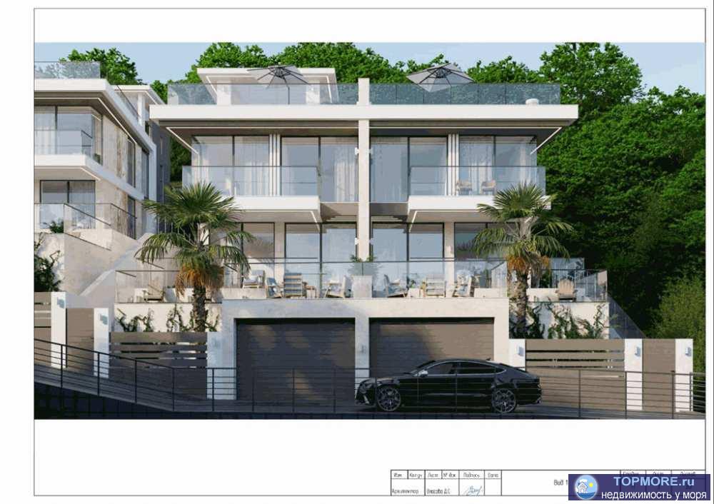 Таун хаус на Теневой располагается в микрорайоне Мамайка (верх); 4 сблокированных т/х.Все таун хаусы в черновой...