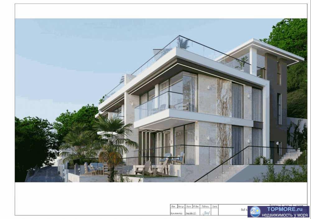 Таун хаус на Теневой располагается в микрорайоне Мамайка (верх); 4 сблокированных т/х.Все таун хаусы в черновой... - 2