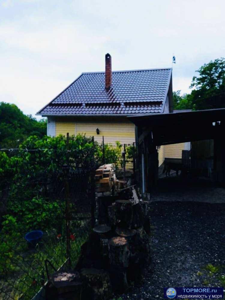 Продается дом в Лазаревском районе, Макопсе в 10 минутах от дома!  Дом деревянный, обшит сайдингом, площадь 65 м2.... - 2