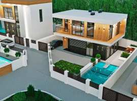 Modern Villas-современные дома в стиле Hi-tech Премиум класса общей...