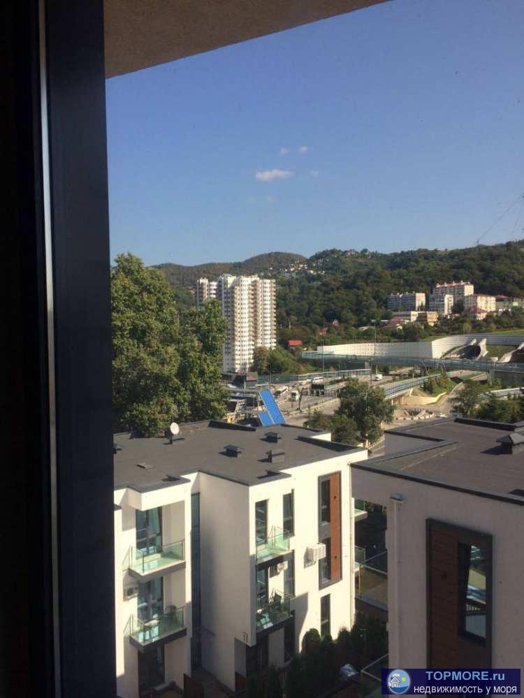 Лот № 163351. Подаю квартиру-студию в Сочи район Мамайка. Студия без ремонта с большой террасой в современном жилом... - 2