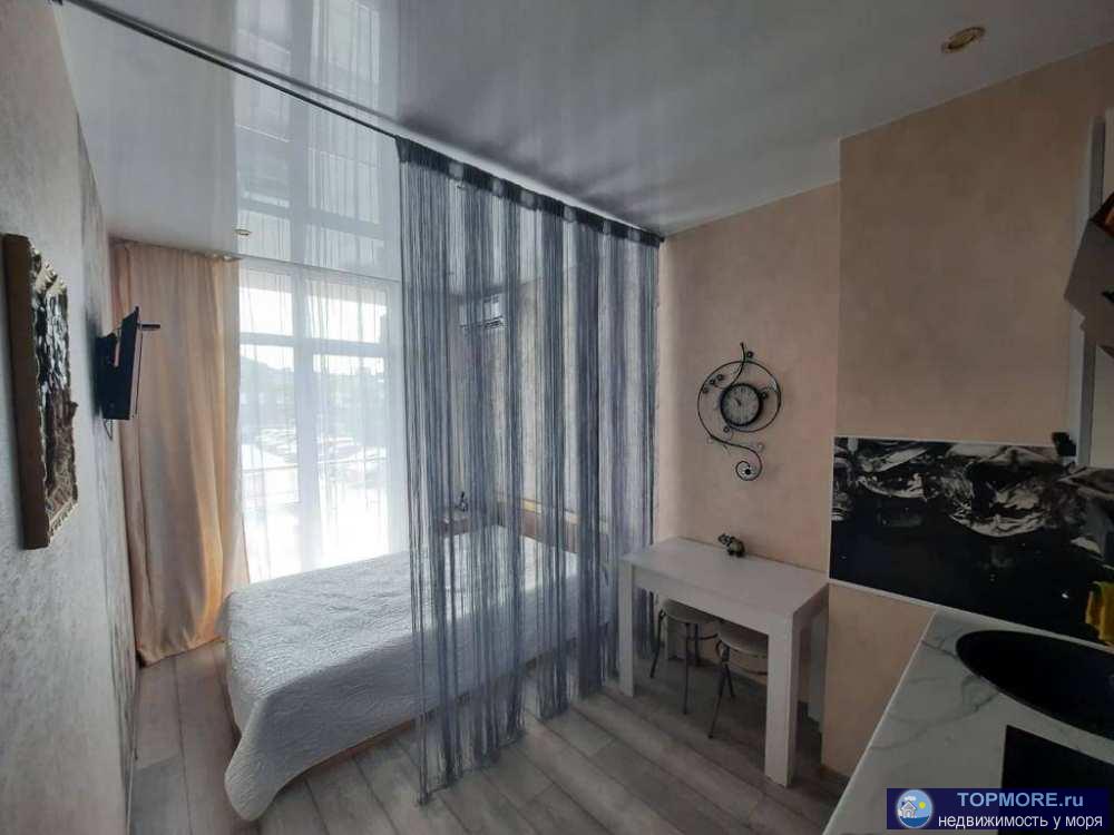 Лот № 163587. Продаётся уютная квартира-студия в жилом комплексе «Адлер». Она полностью готова к проживанию, сделан... - 1