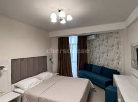 Сдаются однокомнатные апартаменты с дизайнерским ремонтом в самом...