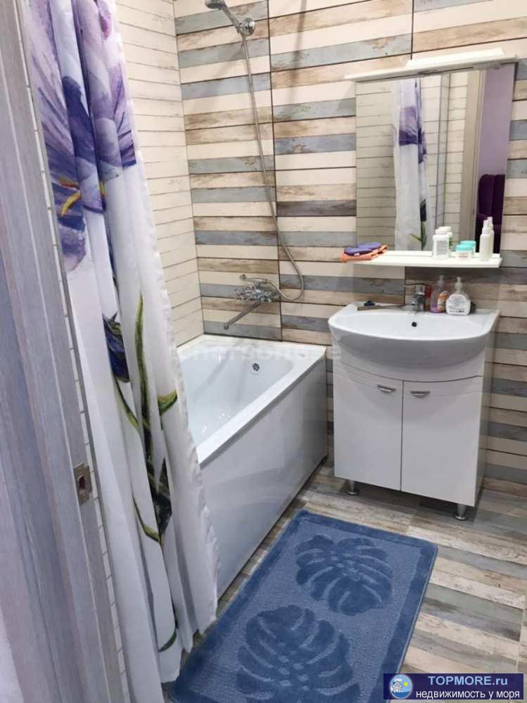 Сдаётся однокомнатная квартира в элитном доме с закрытой территорией.  Солдатский пляж 3 минуты от дома!  Отлично... - 2