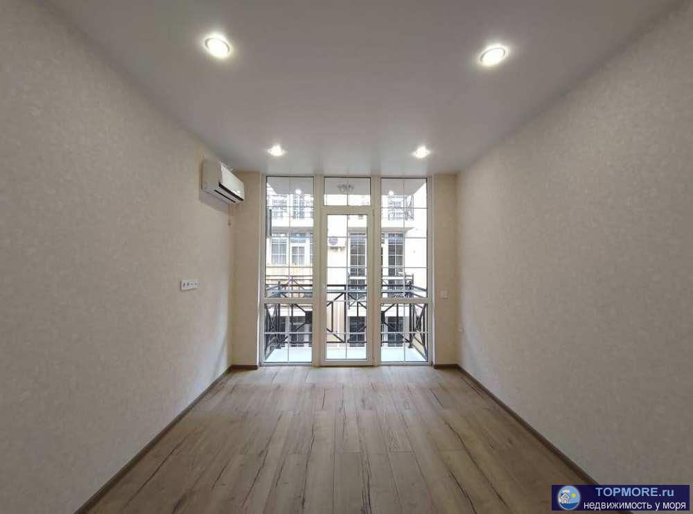 Лот № 164863. В продаже новая квартира в Адлере, район Орел-Изумруд с ремонтом в доме комфорт-класса. Панорамное...