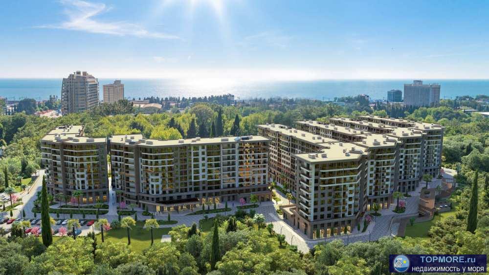 Продажа / Квартиры, Сочи, Орбитовская улица, 65 344 910 р. Лот № 165323. Продаются 3-комн. апартаменты в ак Нескучный сад напротив Курортного городка в центре Адлера. Шикарный...