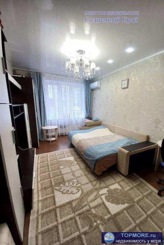 Продаётся 2-х комнатная квартира в городе Анапа. 56 кв.м. С качественным ремонтом. Кухня новая встроенная, с... - 1