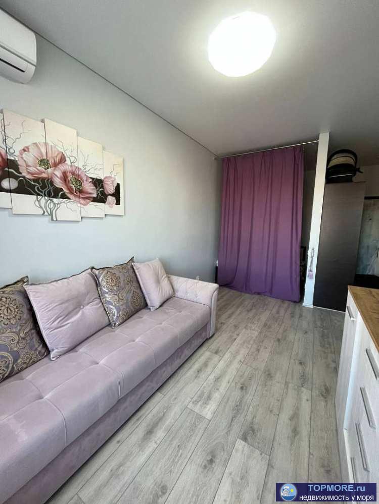 Лот № 165596. Продается 1 комн. Квартира на 4 этаже в Адлере. Ремонт, мебель, техника.  Статус квартира, можно в...