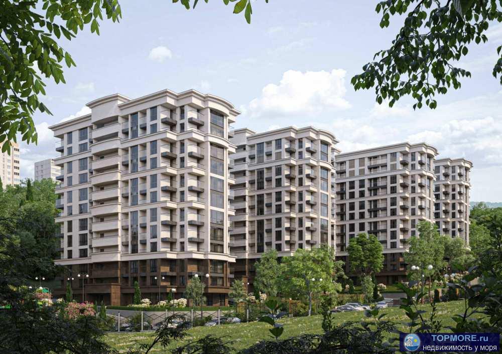 Лот № 166524. Продается видовая квартира в центре Сочи общей площадью 36,5 м2 в черновой отделке, с шикарным видом на...