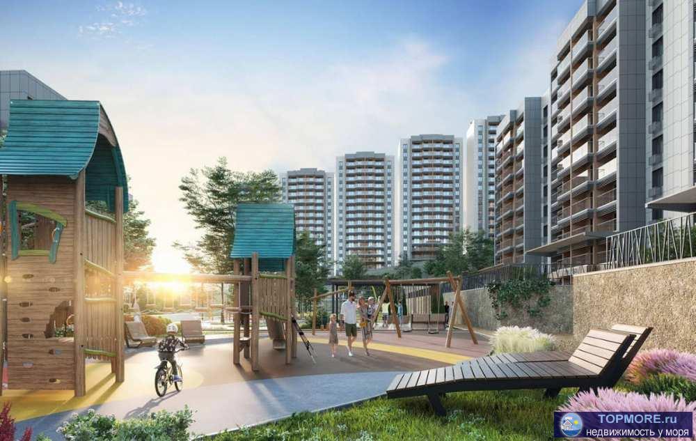 Лот № 166473. Продается уютная квартира в центральном Сочи в спальном районе города.  Общая площадь - 81,6 м2.... - 2