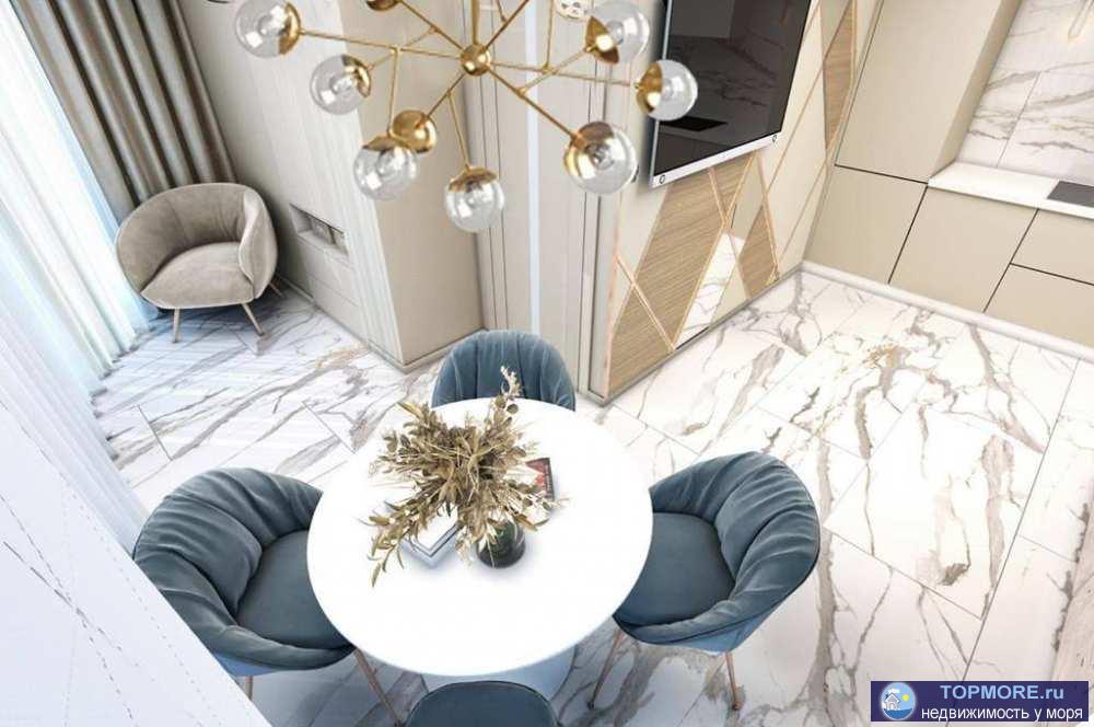 Лот № 166138.           В продаже апартаменты 1 комн. в Сочи на 1 этаже на Светлане.   Апартаментный комплекс... - 2