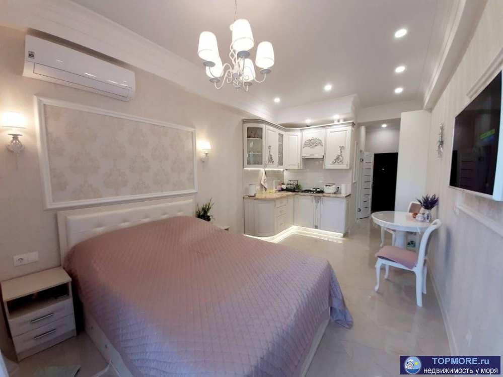 Лот № 166126. Срочная продажа! Центр Сочи в жк Романовский, продаётся шикарная студия, общей площадью 30 м2. В...