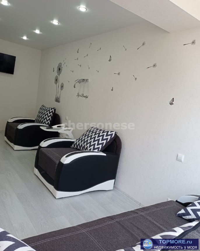  Однокомнатная квартира 43 кв. м., Античный проспект, новостройка, хороший ремонт, автономное отопление, всё включено... - 1