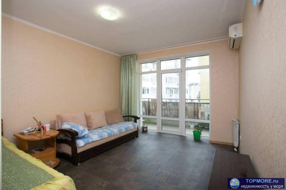 Лот № 168149. Прекрасная однокомнатная квартира с большой кухней и прихожей в Адлере.     В доме статус квартира,...