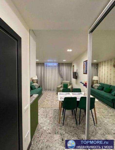 Лот № 168173. Продается квартира-студия 25 м2 с ремонтом, в самом центре п.Эсто-Садок подойдет для комфортного...