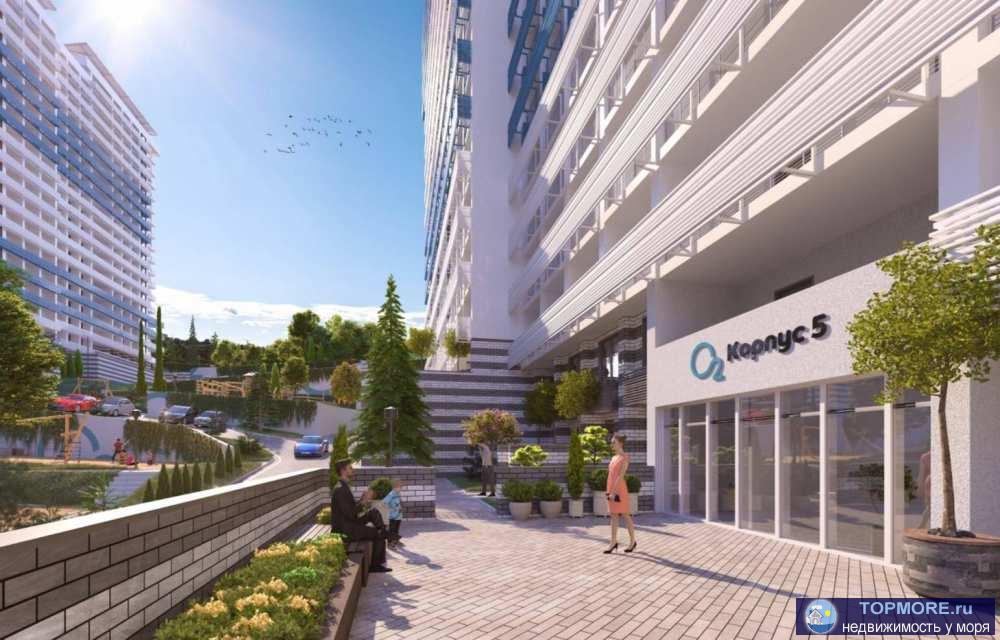 Продажа / Квартиры, Сочи, жилой комплекс Кислород, 12 597 719 р. Лот № 167228. Продается 1 комн. квартира 22.67 м2 на 19 этаже на Бытхе. Квартира в черновой отделке под дальнейший... - 2