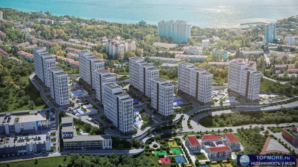 Продажа / Квартиры, Сочи, жилой комплекс Кислород, 15 961 336 р. Лот № 168808. Продаю квартиру в жилом комплексе бизнес-класса, расположенный на северном склоне горы Бытха на улице...