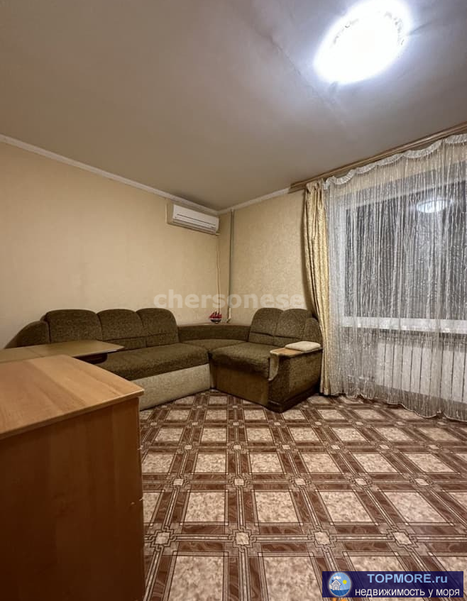 Продается уютная однокомнатная 37 кв м , в одном из самых престижных микрорайонов Севастополя (Летчики)  Квартира с... - 2