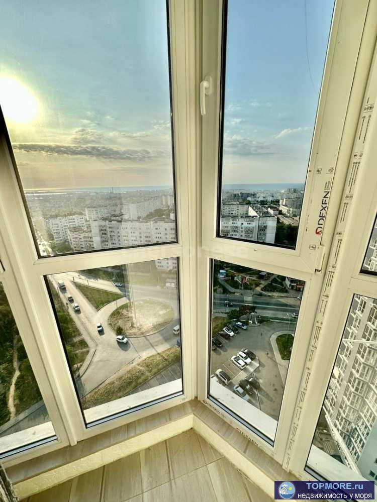 Продажа / Квартиры, Севастополь, Александра Маринеско улица, 6 100 000 р. Предлагается к продаже видовая квартира на 16 этаже в Гагаринском районе. Новый ЖК "Гагаринские Высотки".... - 2