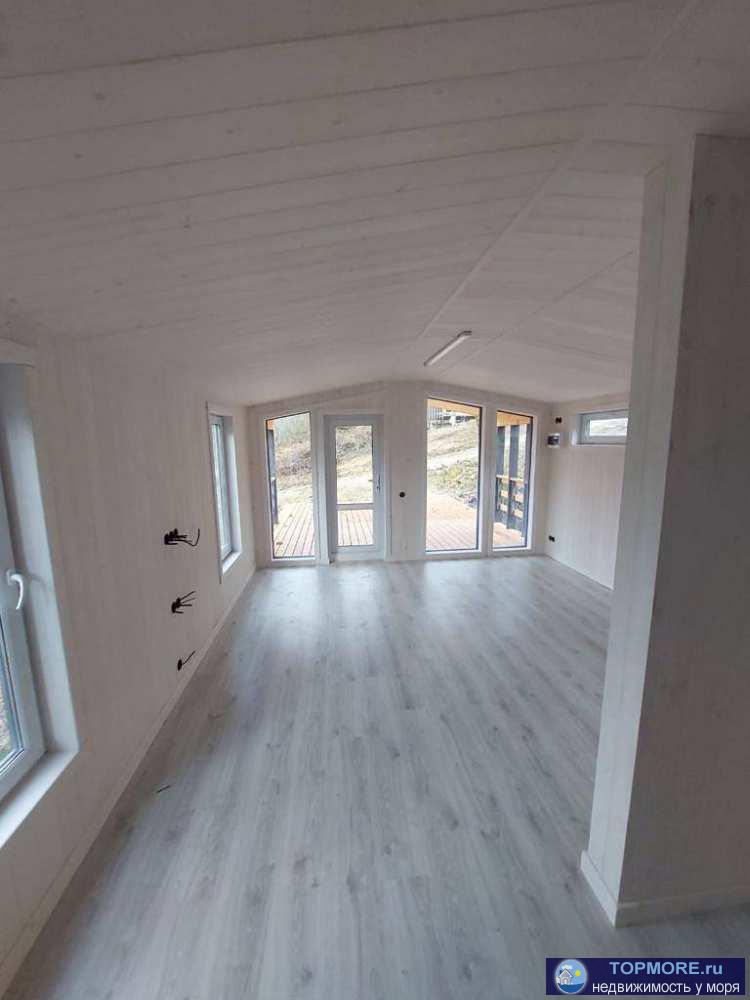 Лот № 165288. Продается каркасный дом, на ровном участке в Сочи, поселок Лоо. Дом с деревянной террасой и видом на... - 2