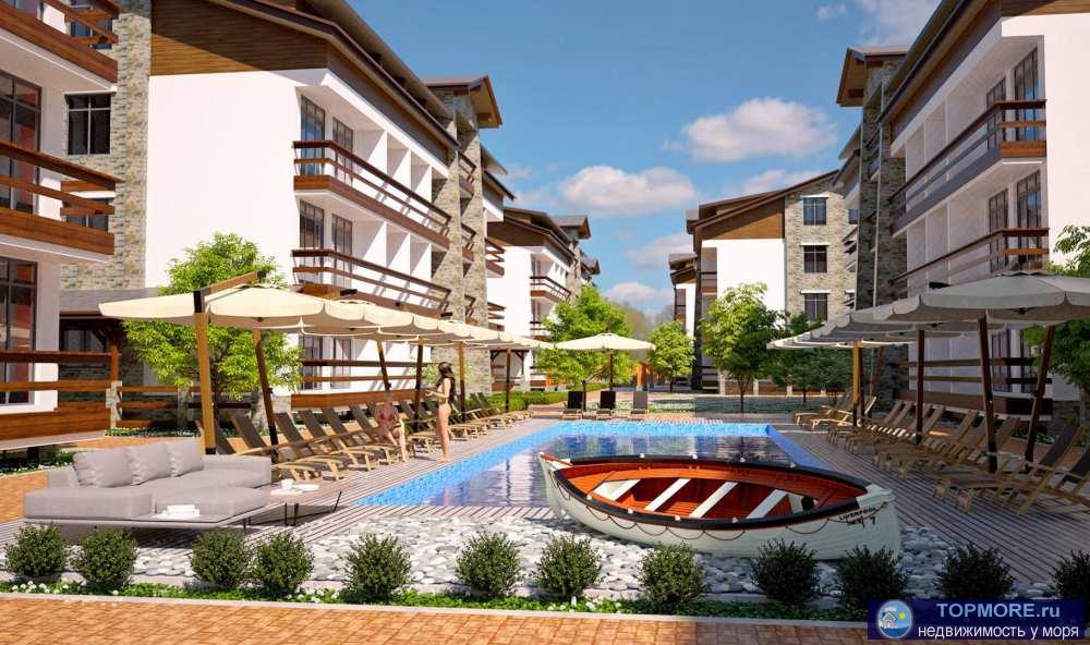 Лот № 172981. Продается квартира в ак Поляна Парк.Это жилой комплекс бизнес класса  в стиле Шале.Из окна открывается... - 2