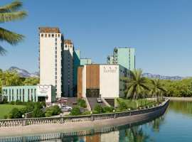 Лот № 173704. Жилой комплекс расположен на равнинной местности,...