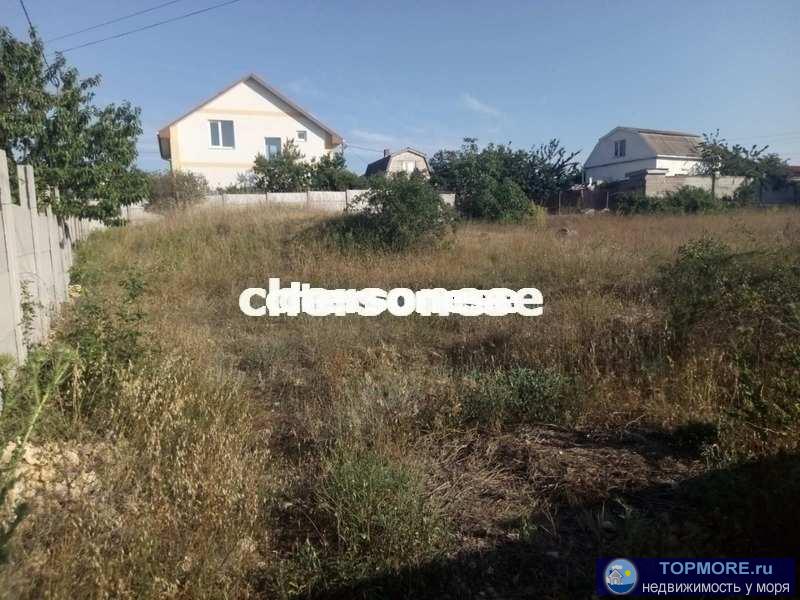  Ровный участок прямоугольной формы на мысе Фиолент,  в  СТ "Успех". До трассы 30 метров.    До... - 1