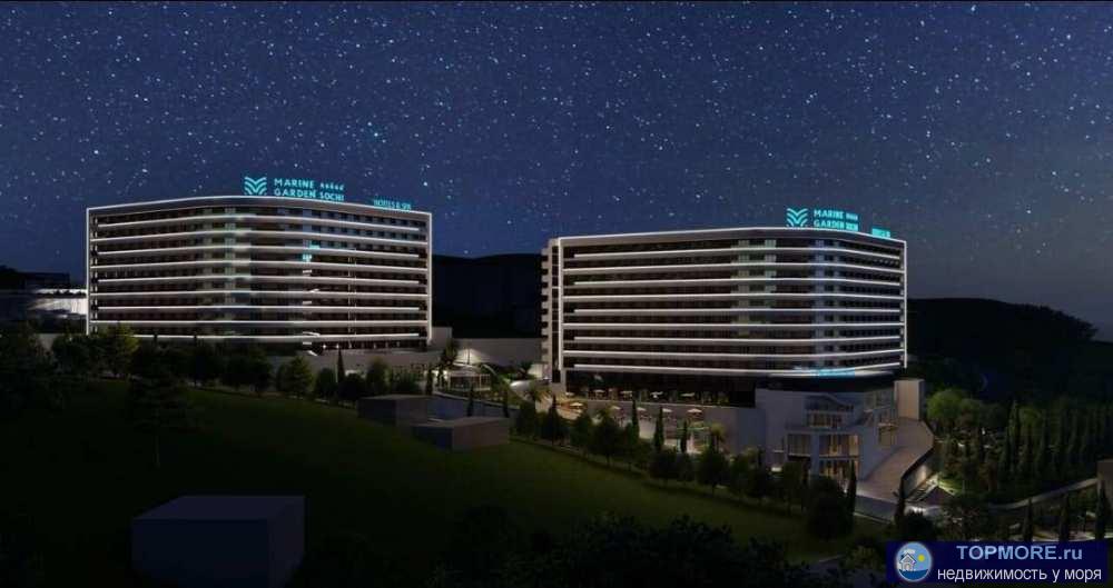 Лот № 176906. В пятизвездочном отеле marina garden sochi*5 hotel & spa в продаже имеется гостиничный номер... - 1