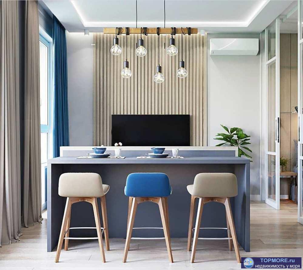 Лот № 177023. Светлая квартира в жк бизнес-класса в экологичном районе Сочи в окружении лесов национального парка....