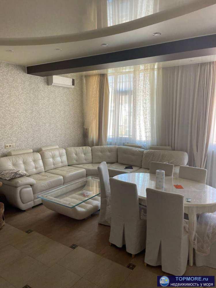 Лот № 181248. Продается шикарная просторная трехкомнатная квартира в доме на набережной реки Псезуапсе. Площадь 100 м... - 1