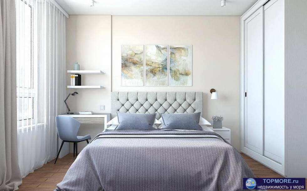 Лот № 181068. Продается уютная квартира в Дагомысе, г. Сочи! Жилой комплекс «Чайные Холмы» окружен зеленью и...