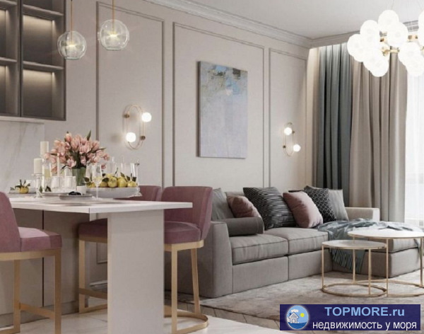 Продажа / Квартиры, Сочи, Ясногорская улица, 9 737 000 р. Лот № 180964. Продаю шикарную квартиру в новом комплексе бизнес-класса Сочи-Парк!Прекрасный вид на море, на горы...