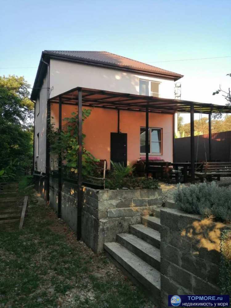 Лот № 175316. Продам дом в Лоо горный воздух. 500м до моря. Зона ижс. 2020год.  На берегу реки уч дере. В 5 минутах...