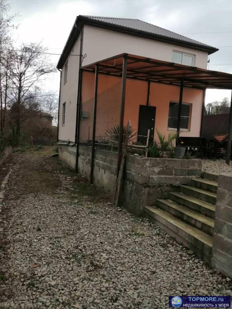 Лот № 175316. Продам дом в Лоо горный воздух. 500м до моря. Зона ижс. 2020год.  На берегу реки уч дере. В 5 минутах... - 1