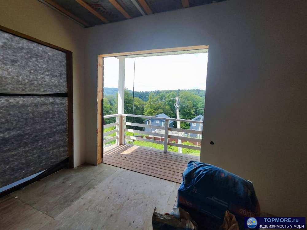 Лот № 170946. Продается загородный дом под отделку. В доме  спальни, большая гостиная, совмещенная с кухней,... - 2