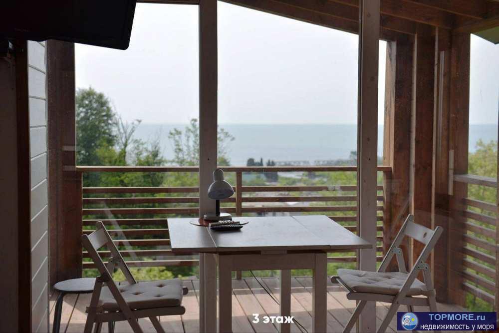 Лот № 175715. Шикарный дом с видом на море! Коттедж 130 кв.м. в Сочи, между Лазаревским и Сочи.До моря 665м, это 10...