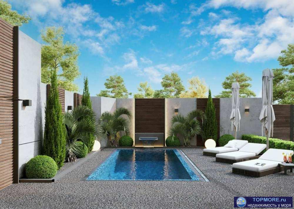 Лот № 163319. Продаю дом premium-класса в стиле хай тек в Сочи, район Светлана.  Отделка фасада - травертин,... - 2