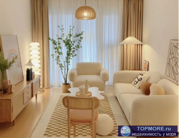 Продажа / Квартиры, Сочи, Ясногорская улица, 5 770 000 р. Лот № 187624. Продаю квартиру в новом комплексе бизнес-класса Сочи-Парк! Акция до 15 мая - 330 тыс за кв.м. вместо...