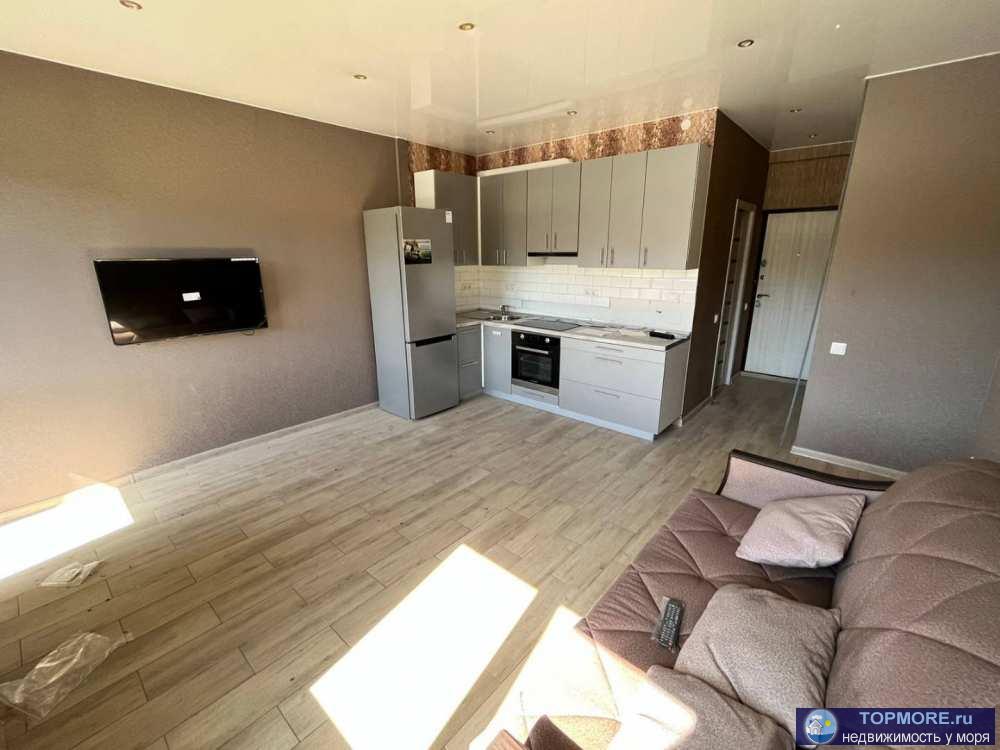 Лот № 187881. Продается квартира в новом сданном доме  в Сочи. Выполнен ремонт, мебель остается. Документы готовы к... - 1