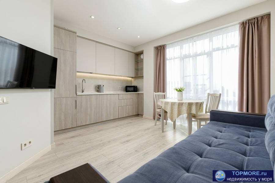 Лот № 188041. Предлагается уютная студия площадью 25,7 м² в жилом комплексе Набережный в Адлере. Квартира полностью... - 1