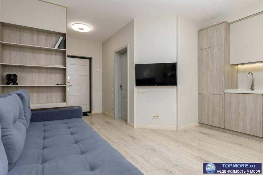 Лот № 188041. Предлагается уютная студия площадью 25,7 м² в жилом комплексе Набережный в Адлере. Квартира полностью... - 2