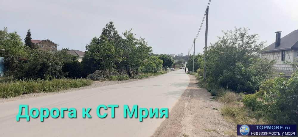 Большой участок 8,1 сотки в жилом СТ Мрия на Фиоленте. Участок ровный, правильной формы, делится на 2 при желании.... - 1